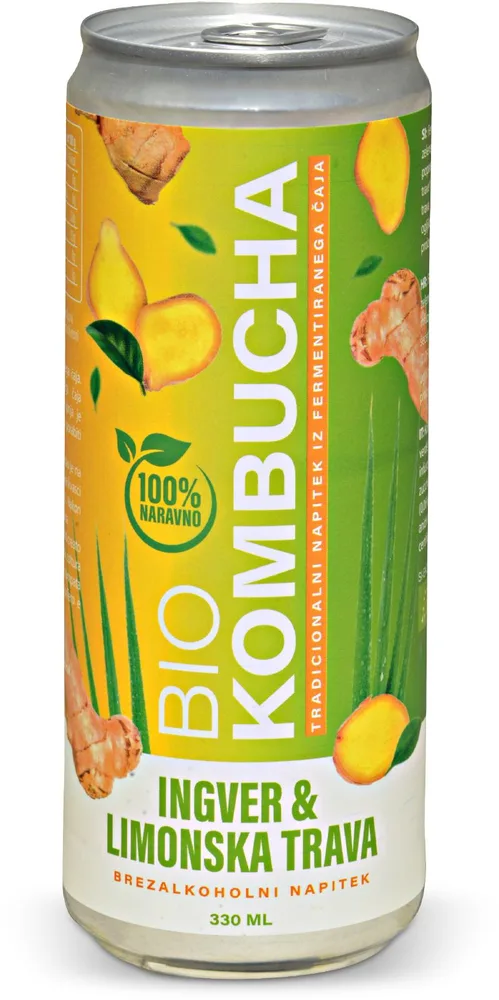 BIO KOMBUCHA ĐUMB/LIM.TR. 330ML