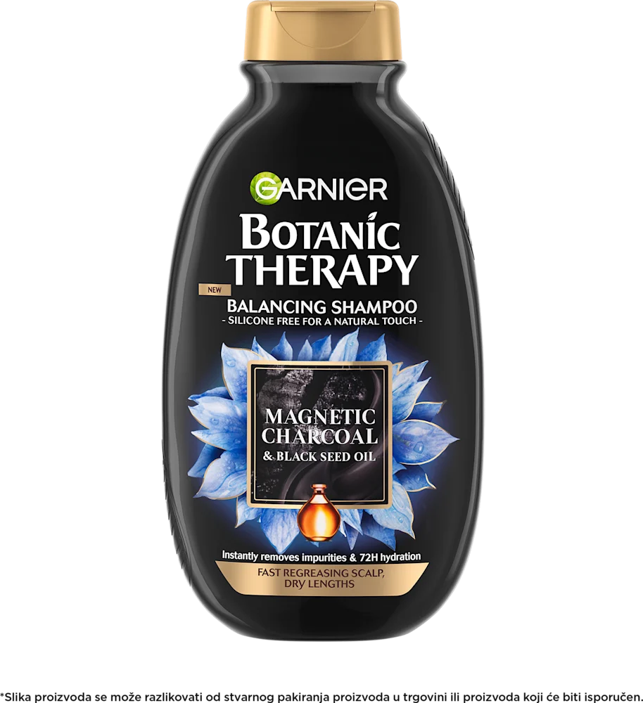 Botanic Therapy Šampon Magnetic Charcoal