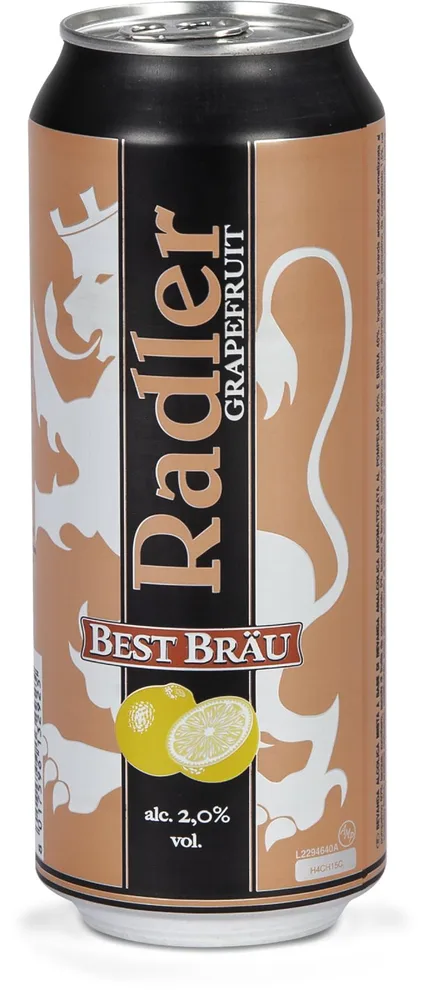 PIVO B. BRAU RADLER GREJP 2% 500ML