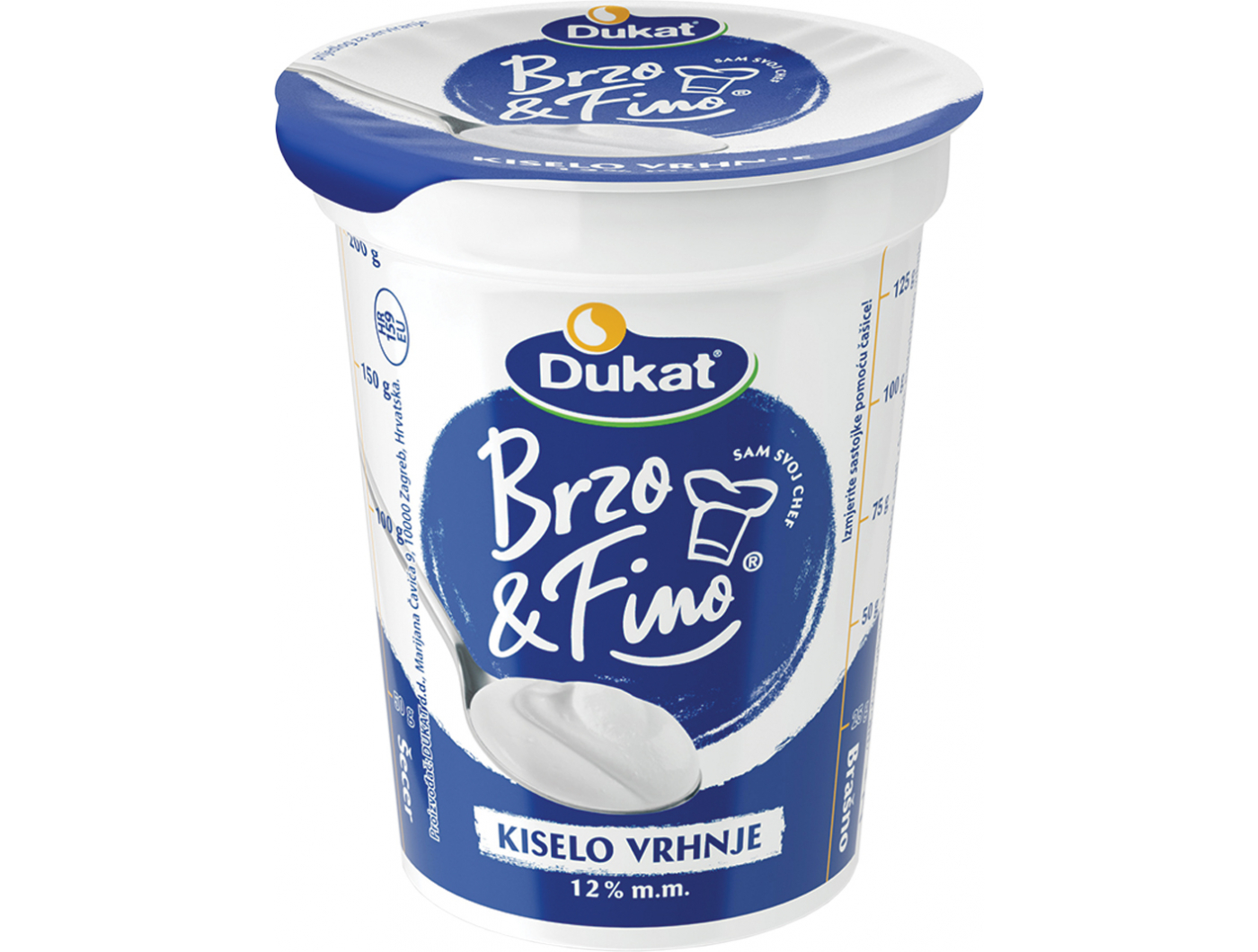 Kiselo vrhnje 12% mm
