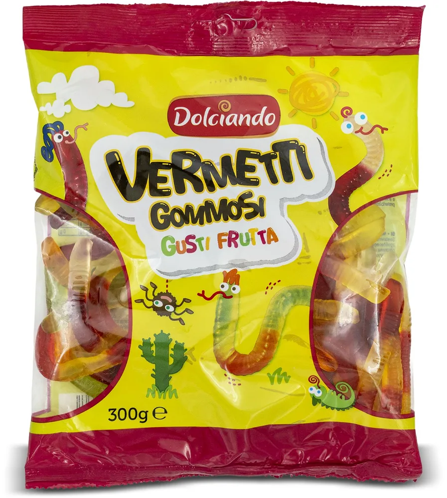 GUMENI BOMBONI CRVI 300g