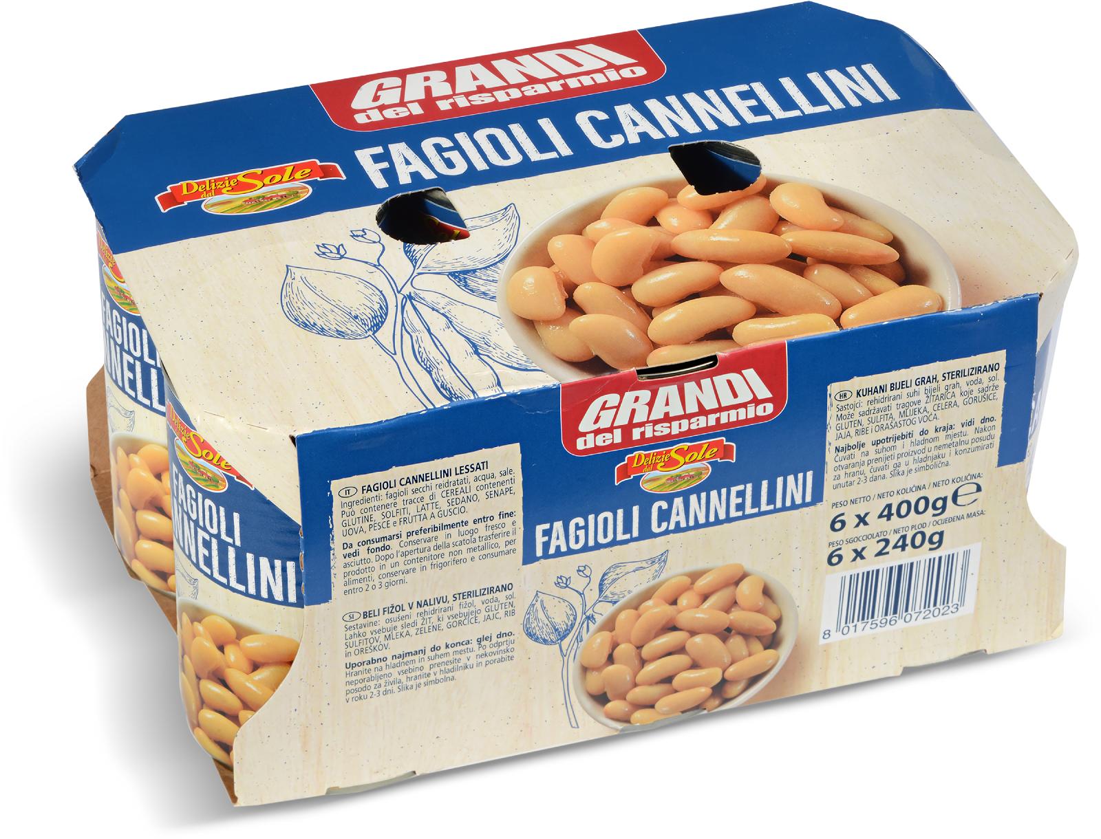 GRAH BIJELI 400g/240g
