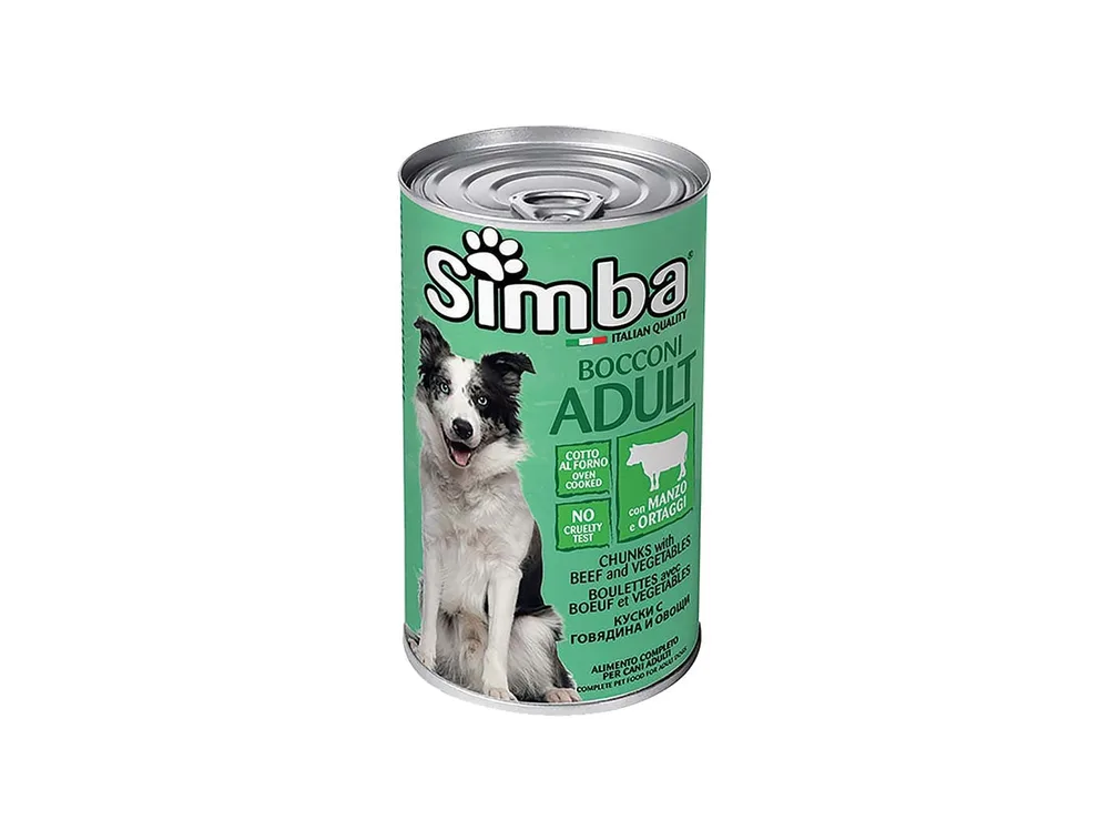 SIMBA 1230 g GOVEDINA/POVRĆE KONZERVA HRANA ZA PSE