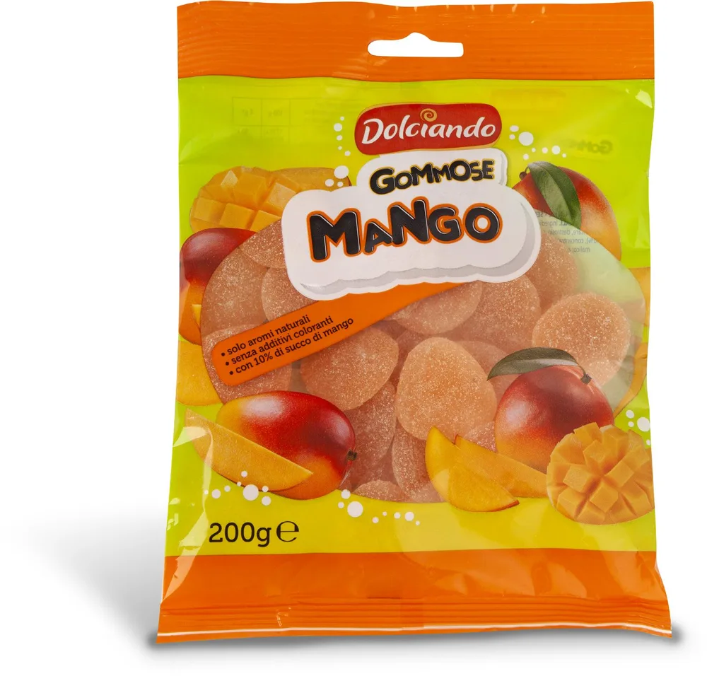 BOMBONI GUMENI MANGO 200g