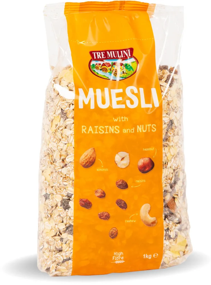 MUESLI SA GROŽĐ/ORAŠ.VOĆEM 1KG