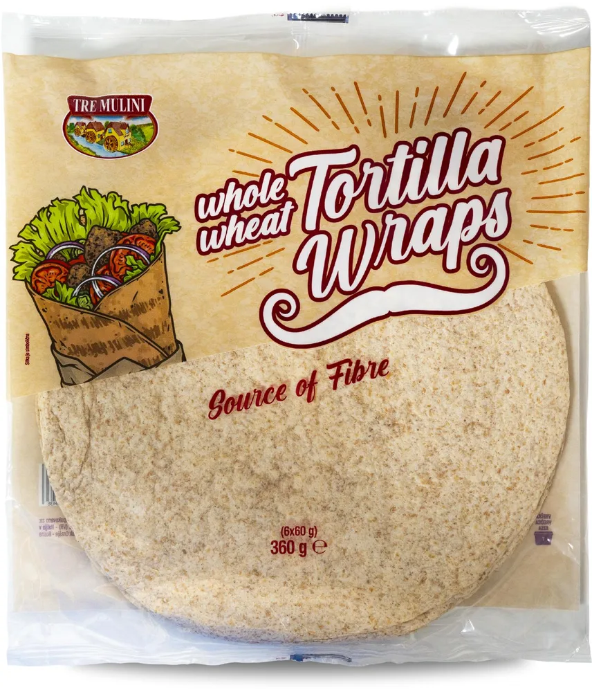 TORTILJA INTEGRALNA 360g (6KOM)
