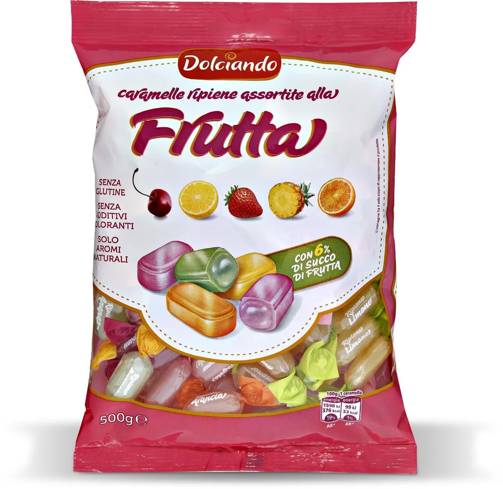 BOMBONI S VOĆNIM PUNJENJEM 500g