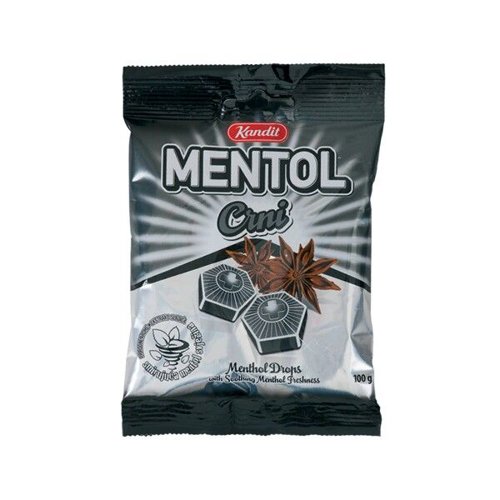 Bomboni Mentol Crni