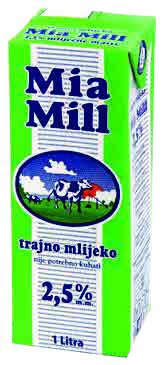 .UHT MLIJEKO 2.5% M.M. 1l