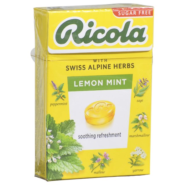Bomboni Ricola Lemon Mint