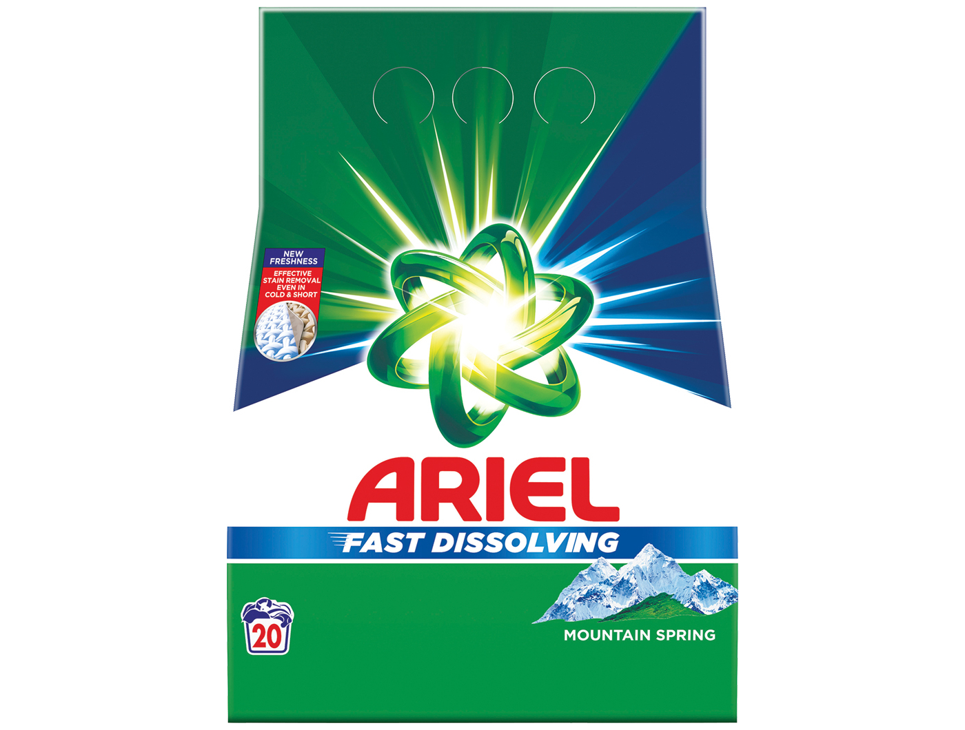 Ariel Regular Mountain Spring 20 pranja