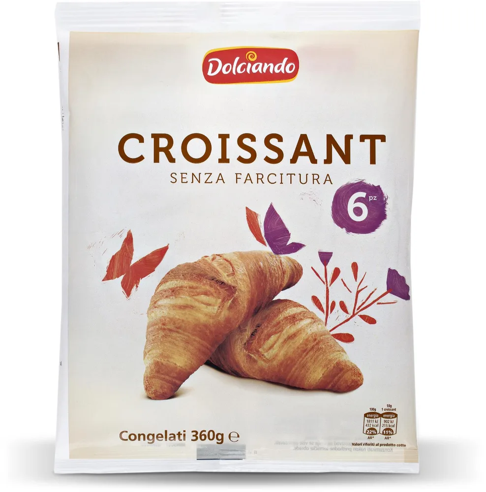 CROISSANT BEZ PUNJENJA 6KOM 360g