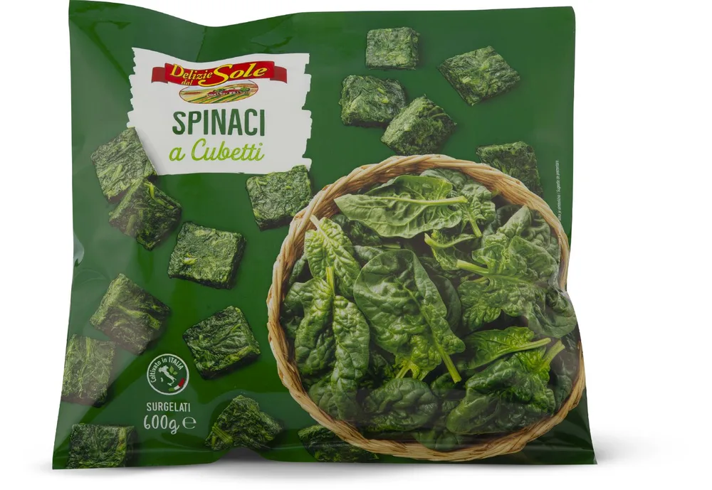 ŠPINAT KOCKE 600g