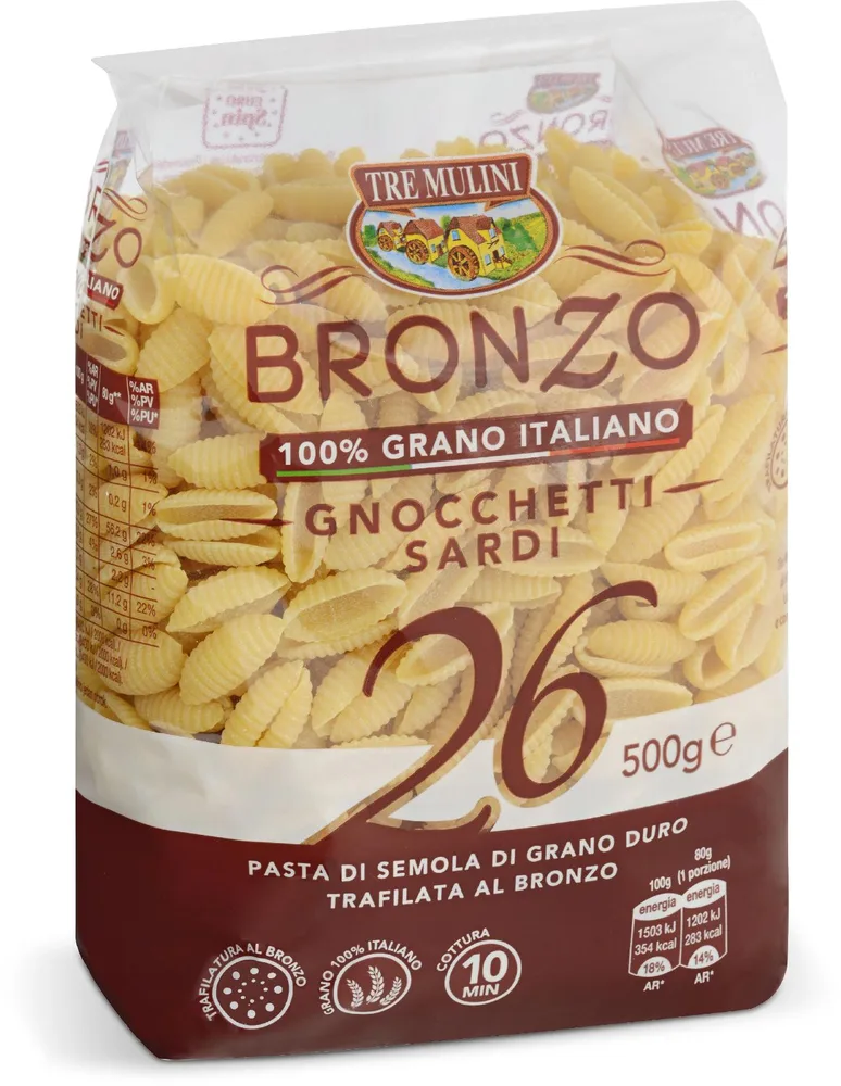 TJESTENINA GNOCC.SARDI BRONZO 500g