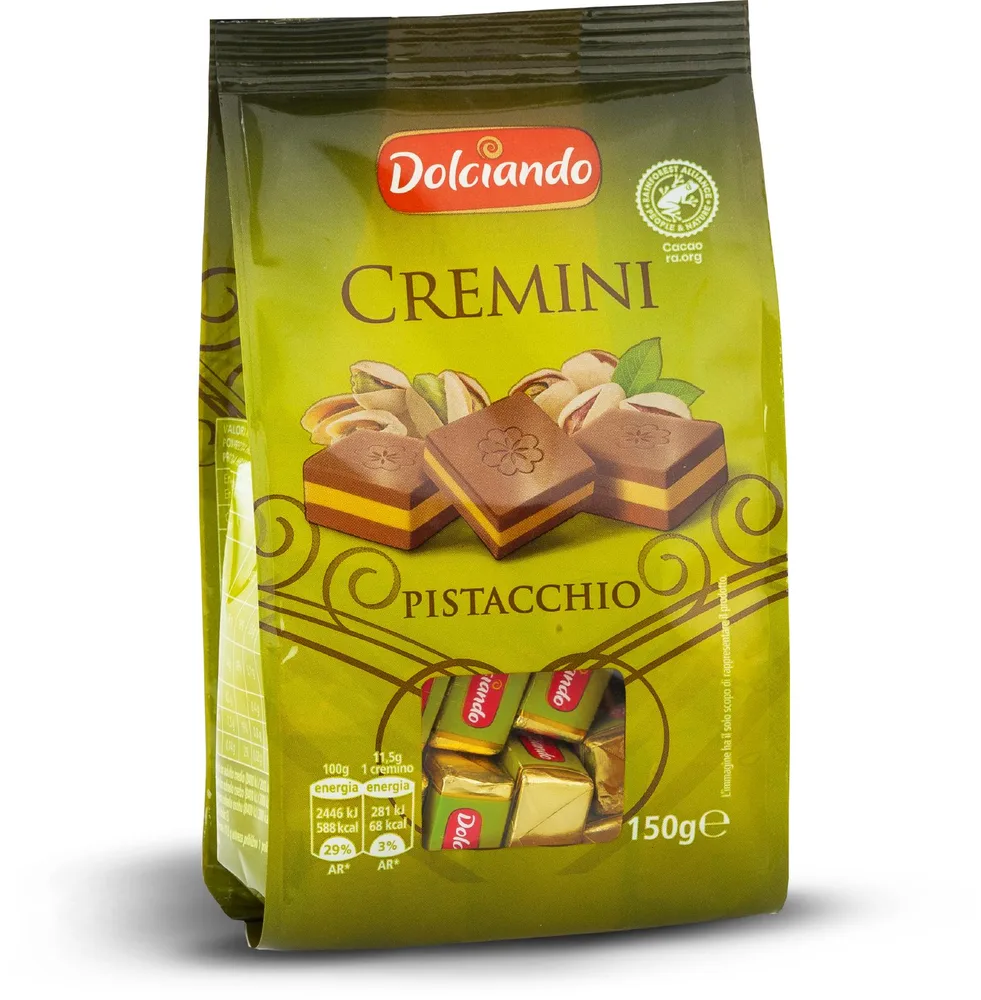PRALINE CREMINI PISTACIJE 150g