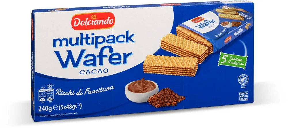 NAPOLITANKE S KAKAOM 5 kom 240g