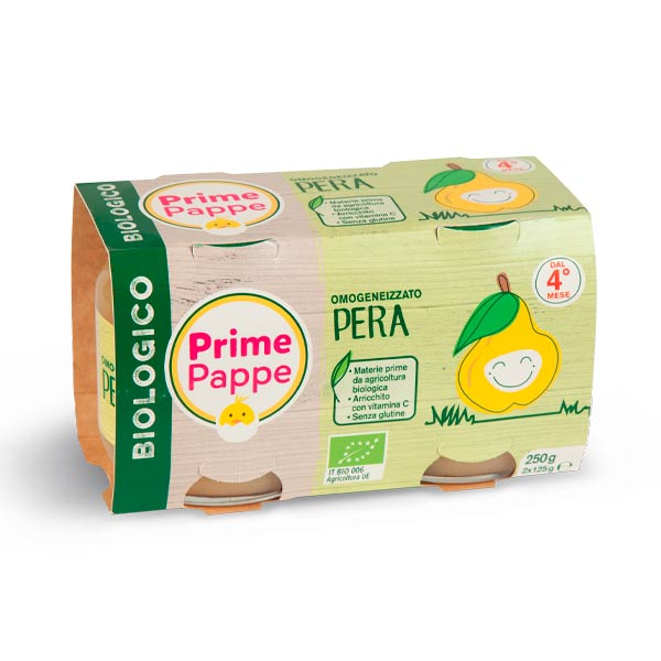 KAŠICA VOĆNA KRUŠKA BIO 2X125g