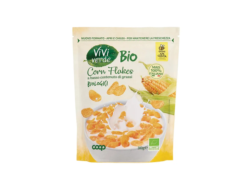 BIO CORN FLAKES 300 g COOP