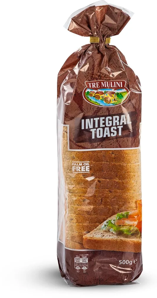 TOAST KRUH INTEGRAL 500g