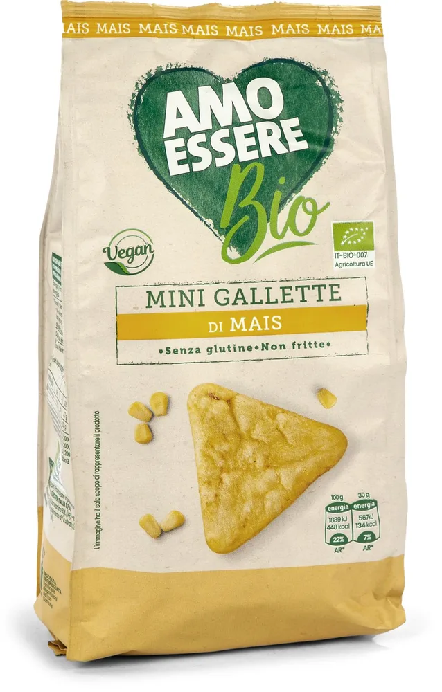 MINI KUKURUZNI KREKERI BIO 100g