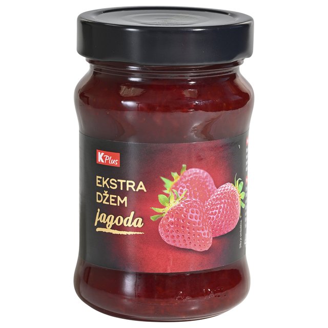 DŽEM K PLUS EXTRA JAGODA 350g