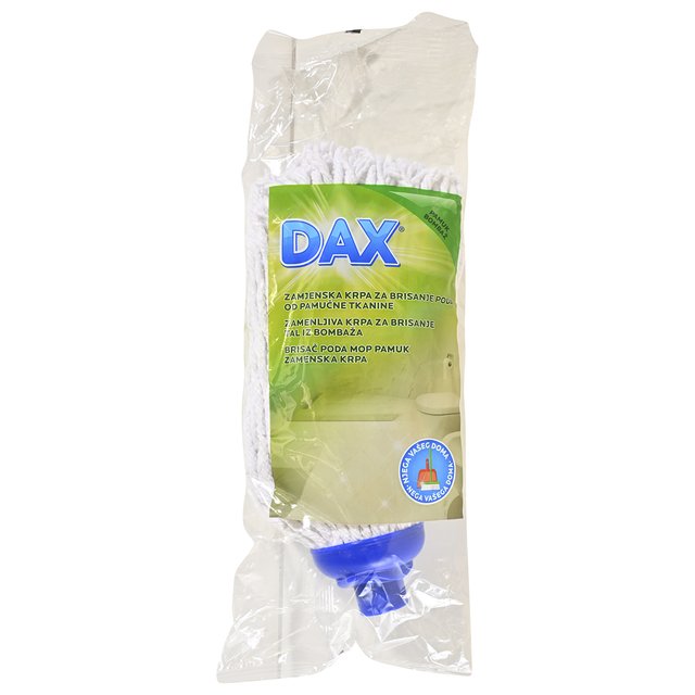BRISAČ PODA MOP PAMUK ZAMJ KRPA DAX