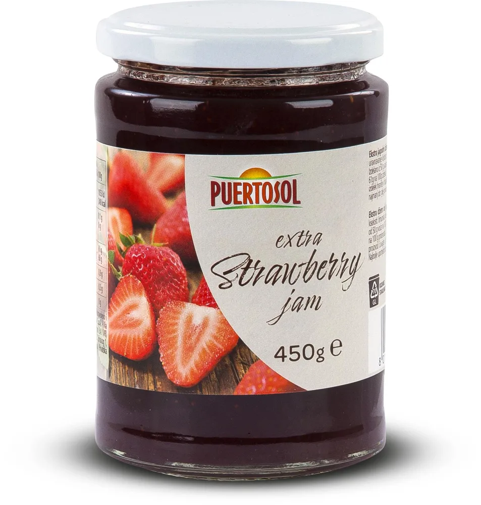 DŽEM JAGODA EXTRA 50% 450g