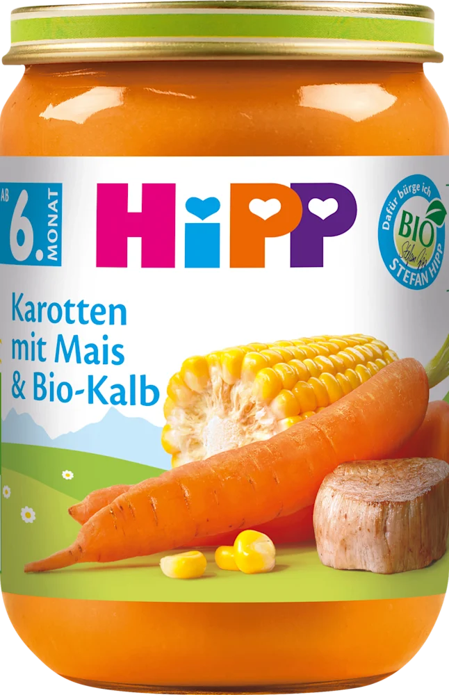 Hipp EKO obrok mrk/kuk/tel. 6+ 190 g