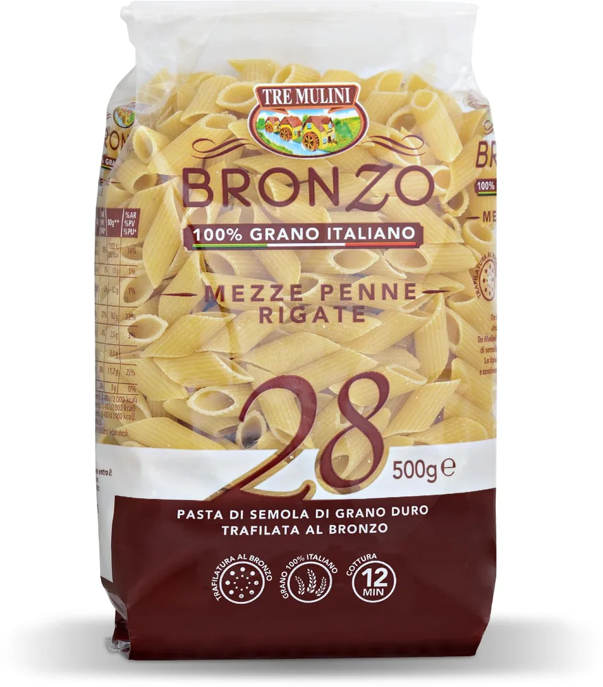 TJESTENINA PENNE RIGATE BRONZO 500G