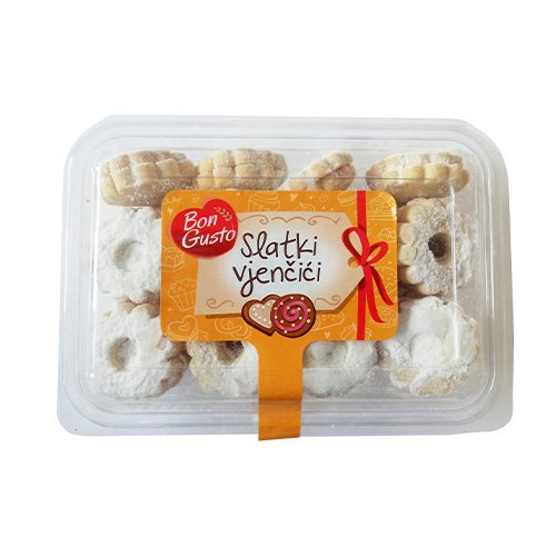 KOLAČ SLATKI VJENČIĆ  BON  GUSTO 500 g