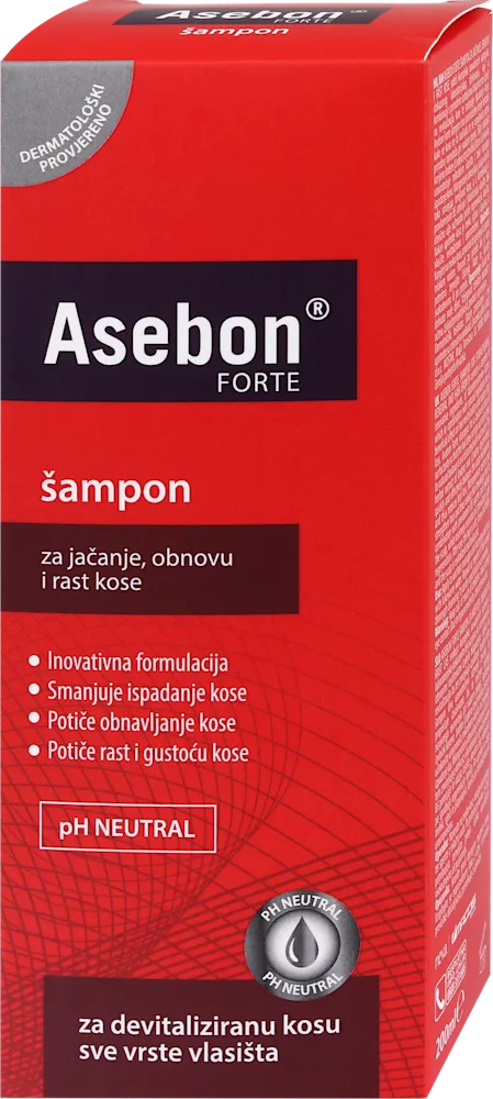Asebon Forte Šampon za Rast Kose