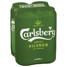 Carlsberg Pilsner Pivo 4 x 0.5 L