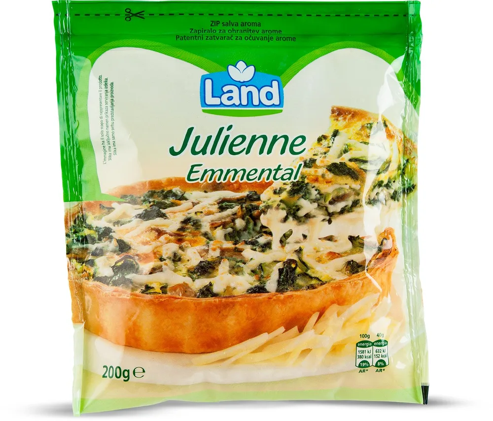 SIR EMMENTAL JULIENNE 200g