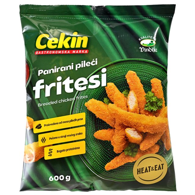 Panirani pileći fritesi smrznuti