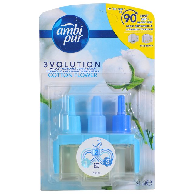 Ambi pur 3volution  refill cotton 20ml
