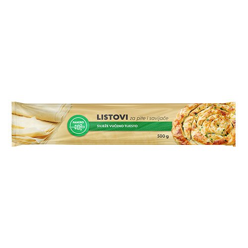 LISTOVI ZA PITE I  SAVIJ. PANERO 500 g