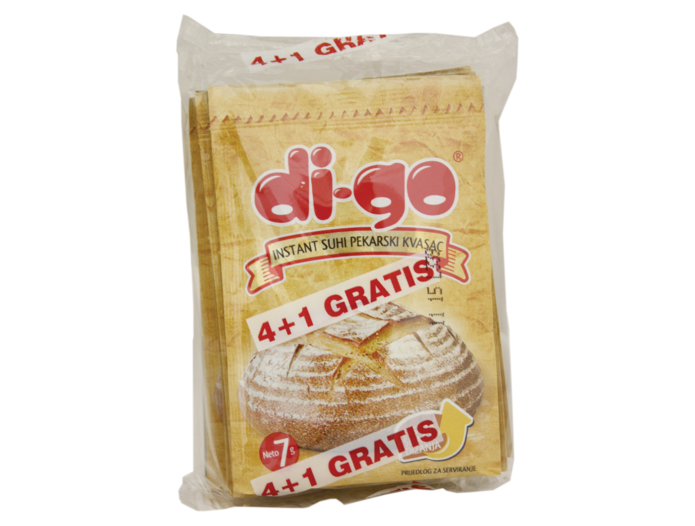 Di-Go Suhi kvasac 5x7g