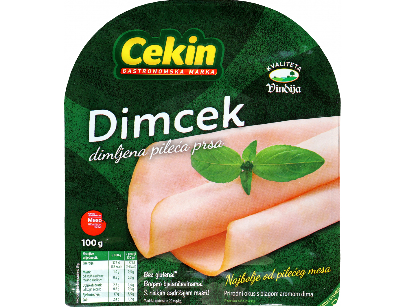 Dimcek dimljena pileća prsa