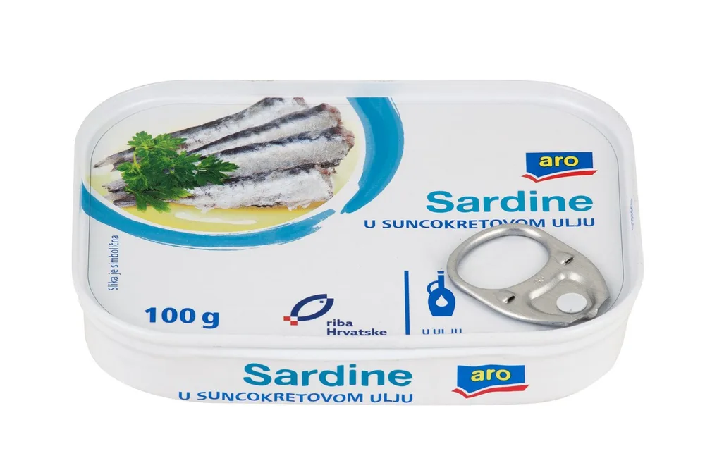 100G ARO SARDINE U SUNC ULJU