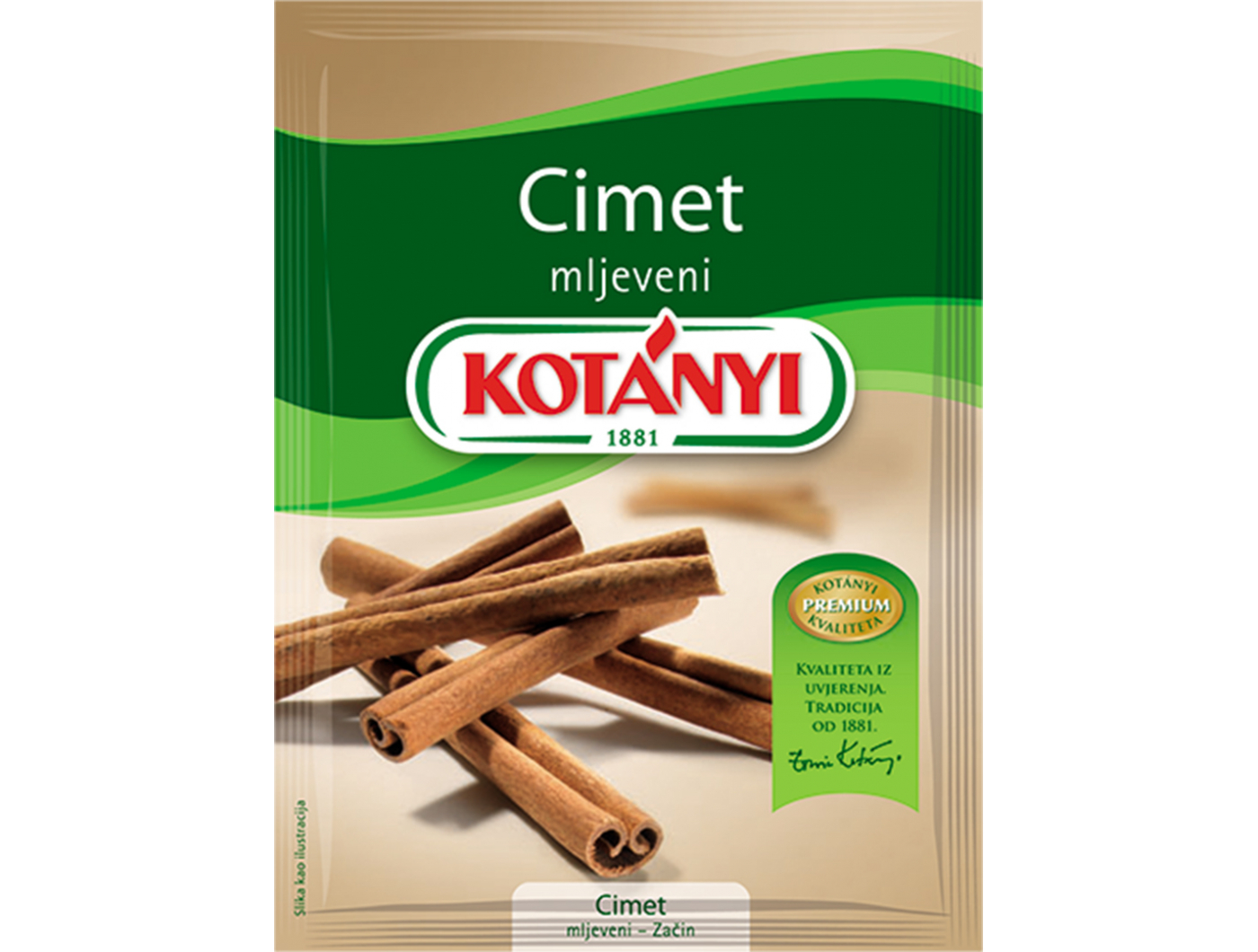 Cimet mljeveni