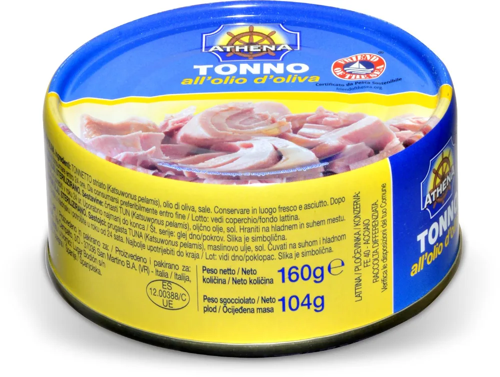 TUNA U MASLINOVOM ULJU 160g