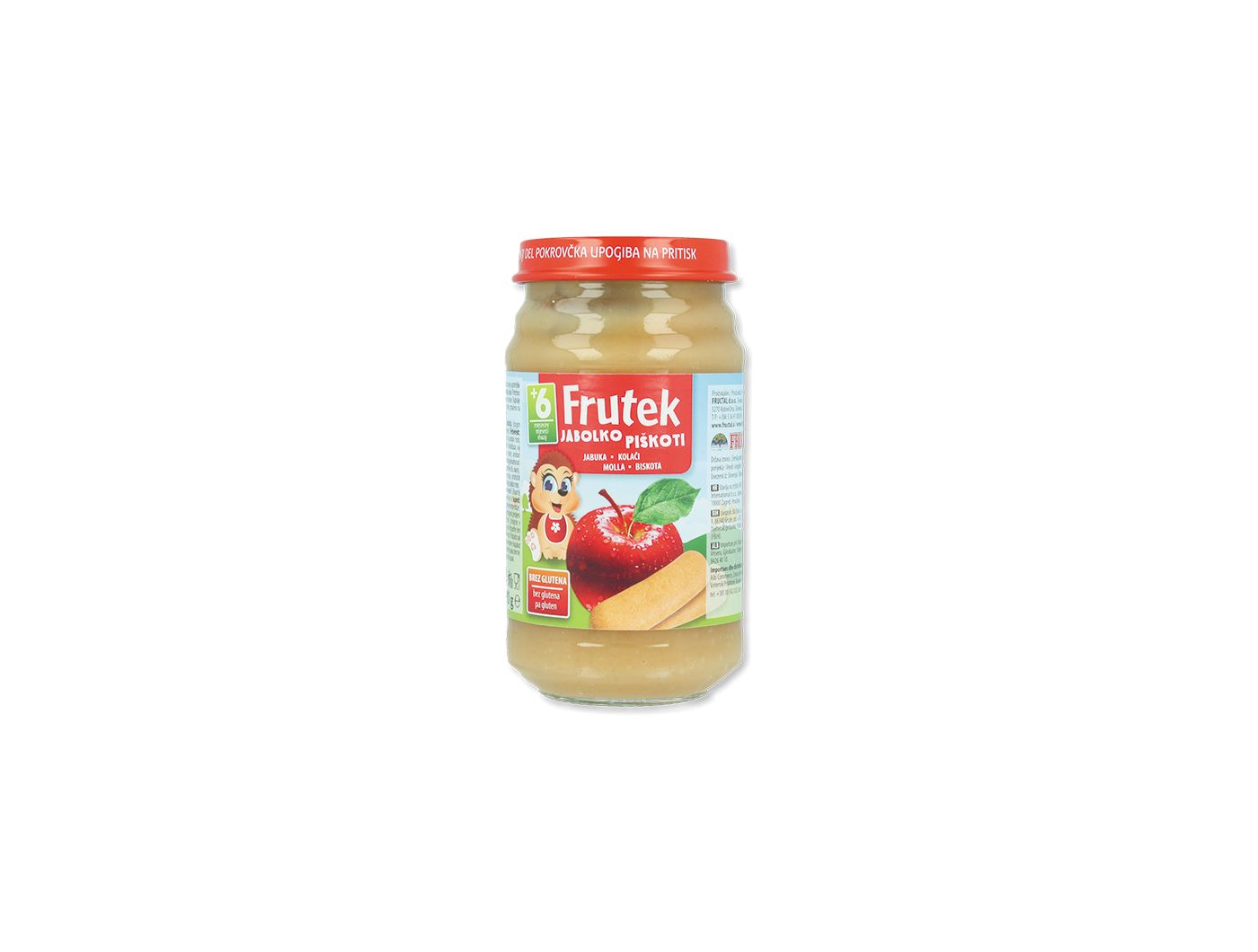 Kašica jabuka piškoti