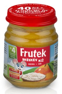 Kašica Frutek Breskva s Rižom