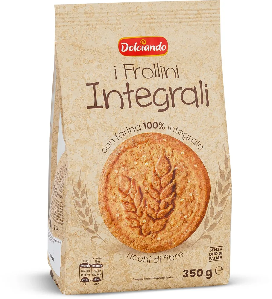 KEKSI 100% INTEGRALNI 350g