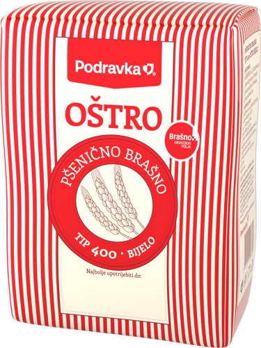 Brašno oštro T-400