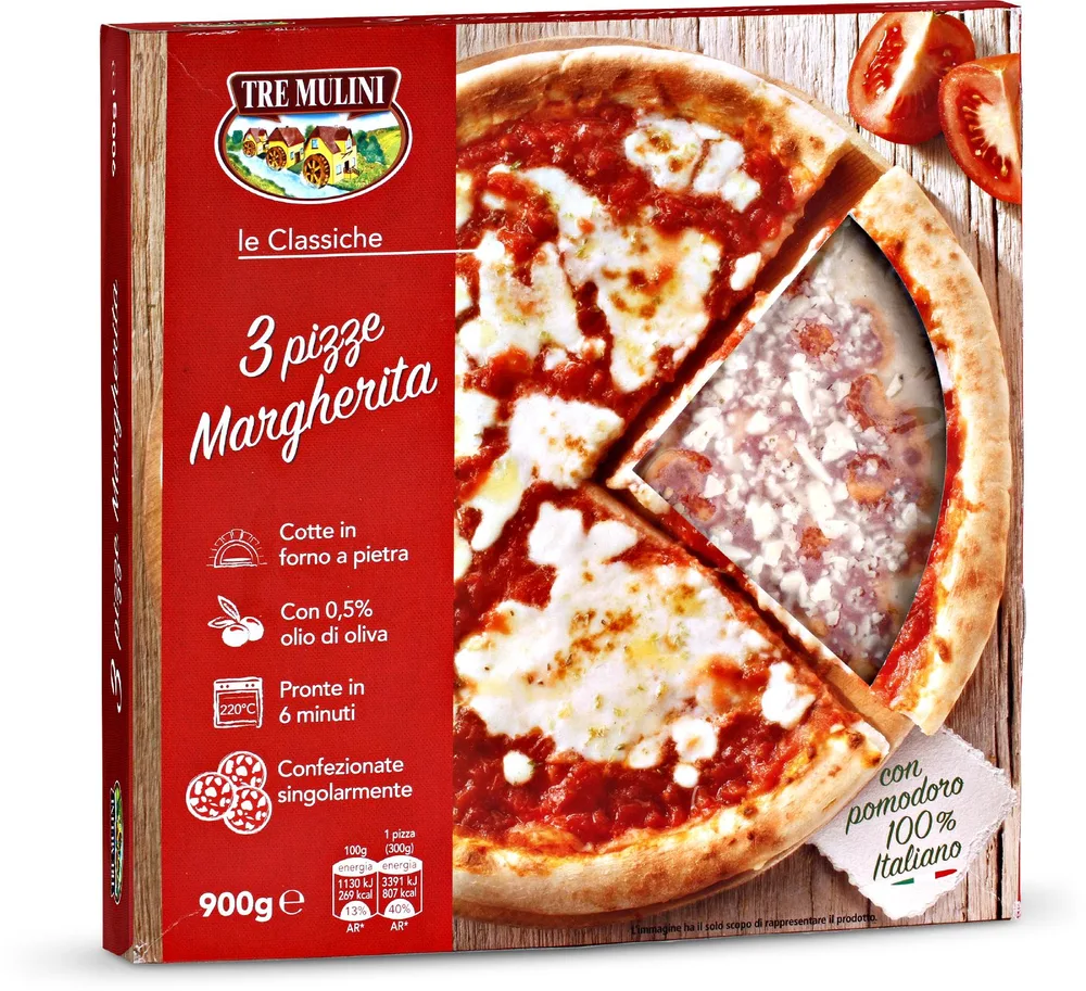 PIZZA MARGHERITA 3X300g