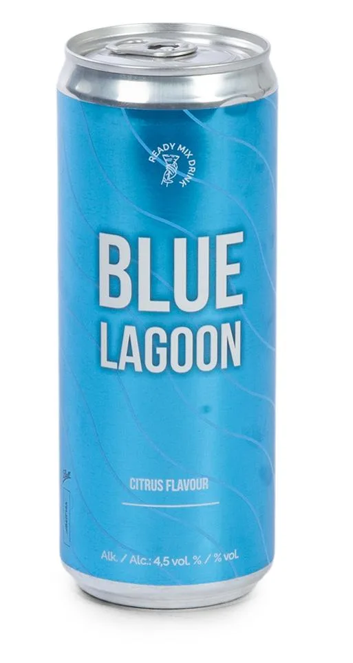 COCKTAIL BLUE LAGOON4.5% vol 0.33l