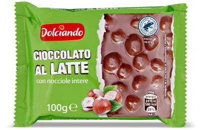 ČOK. MLIJEČNA S LJEŠNJACIMA 100g