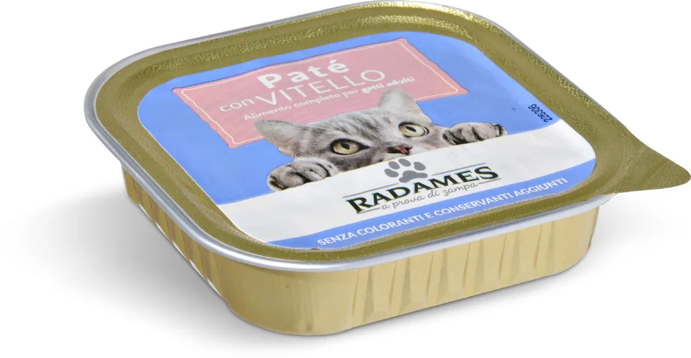 PAŠTETA ZA MAČKE TELETINA 85g