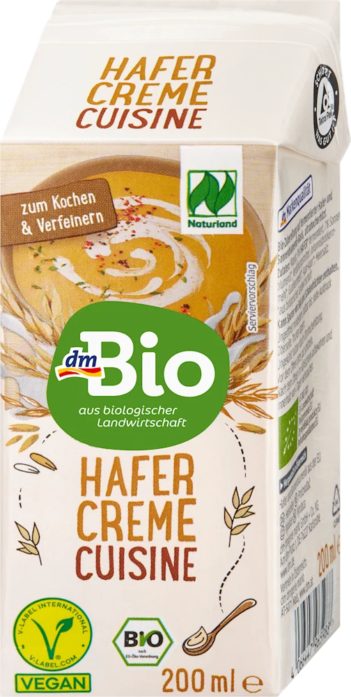dmBio zobena krema  za kuhanje 0,20 l